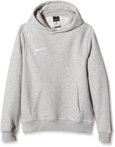 Nike 658500-050 Youth Team Club Hoody - Sudadera unisex con capucha para niños, Gris (Grey Heather), M