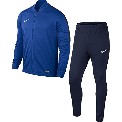 Nike Academy16 Knt Tracksuit 2, Chándal Para Hombre, Azul / Negro / Blanco  (Royal Blue/Obsidian/Obsidian/White), S