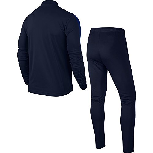 Nike Academy16 Knt Tracksuit 2, Chándal Para Hombre, Negro / Azul / Blanco (Obsidian/Obsidian/Deep Royal Blue/White), L