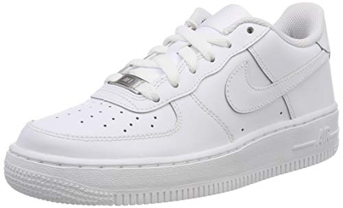 Nike Air Force 1, Zapatillas de Baloncesto Unisex Niños, Blanco (White / White-White), 40 EU