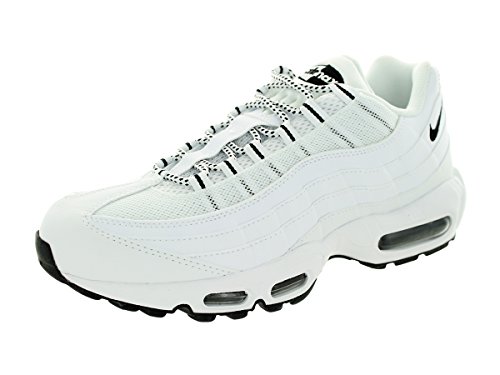 Nike Air MAX '95 le, Zapatillas de Running para Hombre, Blanco/Negro (White/Black-Black), 46 EU