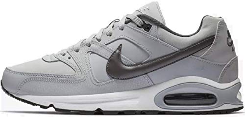 Nike Air Max Command Leather, Zapatillas de Running para Hombre, Gris (Gris (Wolf Grey/Mtlc Dark Grey-Black-White)), 44 1/2 EU