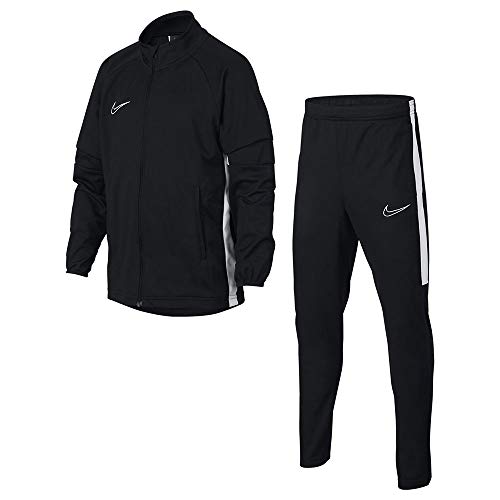 NIKE B NK Dry Acdmy TRK Suit K2 Chándal, Niños, Black/White/White, L