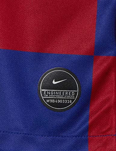 NIKE Barcelona 2019/2020 Camiseta, Hombre, Azul (1ª Equipación), L