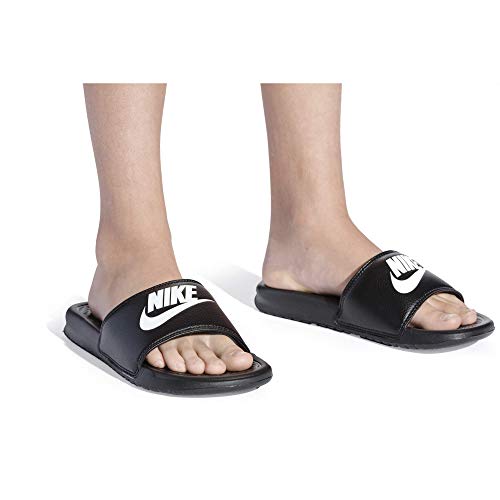 NIKE Benassi JDI, Chanclas para Hombre, Blanco (White/Black Black), 38.5 EU