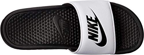 NIKE Benassi JDI, Chanclas para Hombre, Blanco (White/Black Black), 38.5 EU