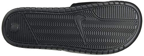 Nike Benassi JDI Chanclas, Unisex Adulto, Negro (Black/White), 40 EU