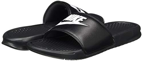 Nike Benassi JDI Chanclas, Unisex Adulto, Negro (Black/White), 40 EU