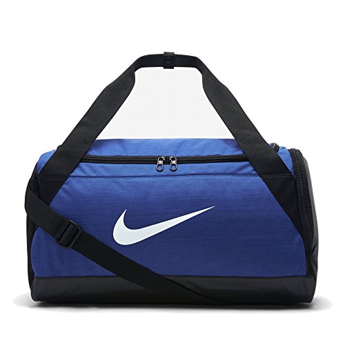 NIKE Brsla Duff Bolsa, Unisex Adulto, Blanco, S