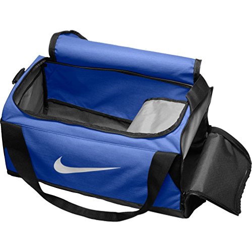 NIKE Brsla Duff Bolsa, Unisex Adulto, Blanco, S