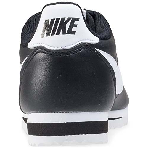 Nike Classic Cortez Leather, Zapatillas de Running para Mujer, Negro (Black/White/White 010), 36 EU