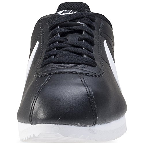 Nike Classic Cortez Leather, Zapatillas de Running para Mujer, Negro (Black/White/White 010), 36 EU