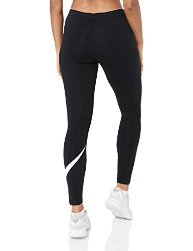 NIKE Club Logo 2 Mallas, Mujer, Multicolor (Black/White), XS