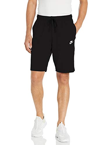 NIKE Club Short JSY Pantalones Cortos, Hombre, Negro (Black/White), L