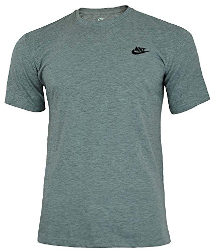 Nike Core Tee Hombre Camiseta Algodón T-Shirt Deportiva Fitness Gris, Tamaño:XXL