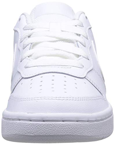 Nike Court Borough Low 2, Sneaker Boys, White White White, 35 EU