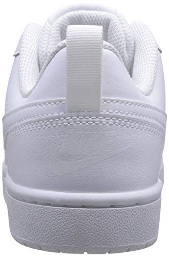 Nike Court Borough Low 2, Sneaker Boys, White White White, 35 EU