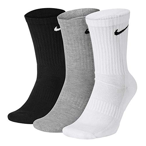 Nike Cushion - Calcetines, 3 unidades multicolor M