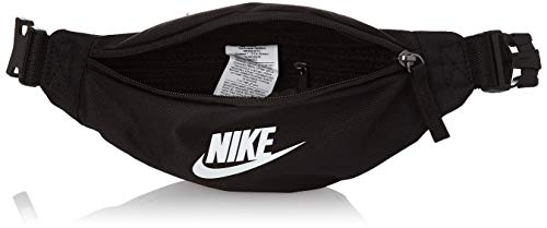 NIKE Cv8964 - Bolso bandolera para mujer, color negro/blanco, talla única