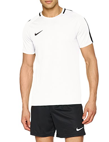 Nike Dry Academy 18 Football Top, Camiseta Hombre, Blanco (White/Black), M