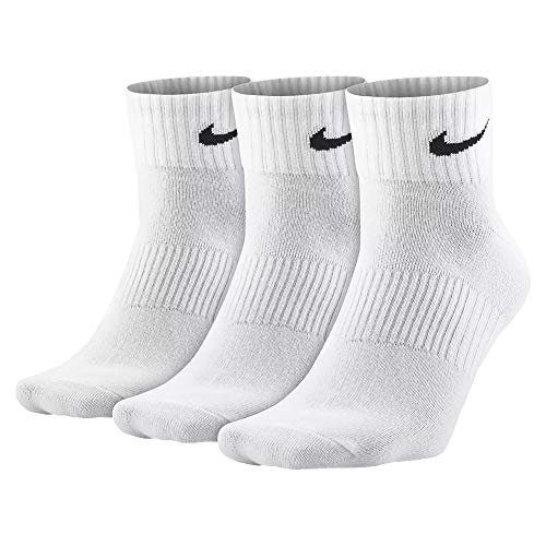 Nike Dry Leightweight Crew Scocken - Calcetines (3 unidades) negro/blanco M