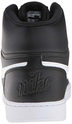 Nike Ebernon Mid, Zapatillas Altas para Hombre, Negro (Black/White 002), 44 EU