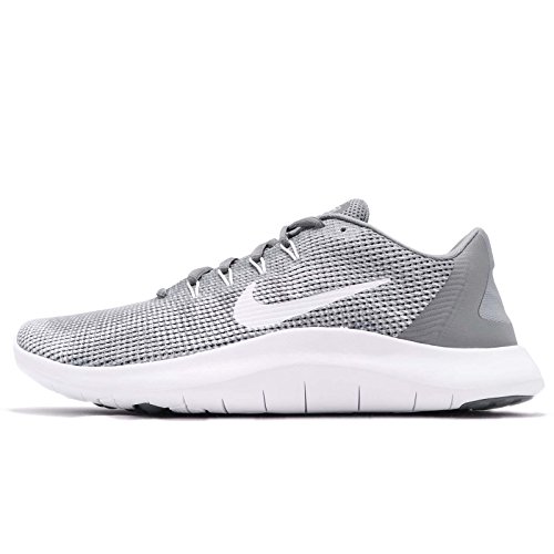 Nike Flex 2018 RN, Zapatillas de Running para Hombre, Gris (Cool Grey/White 010), 42.5 EU