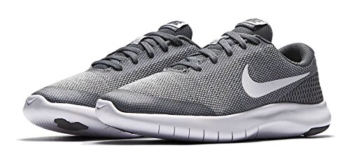 Nike Flex Experience RN 7 (GS), Zapatillas de Running Unisex Adulto, Gris (Wolf Grey/White/Cool Grey 003), 39 EU