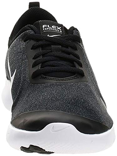 Nike Flex Experience RN 8 (GS), Zapatillas de Atletismo Unisex Adulto, Multicolor (Black/White/Cool Grey/Reflect Silver 001), 38 EU