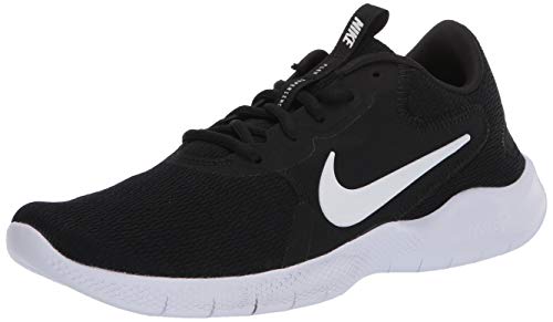Nike Flex Experience RN 9, Running Shoe Womens, Black/White-Dark Smoke Grey, 38 EU