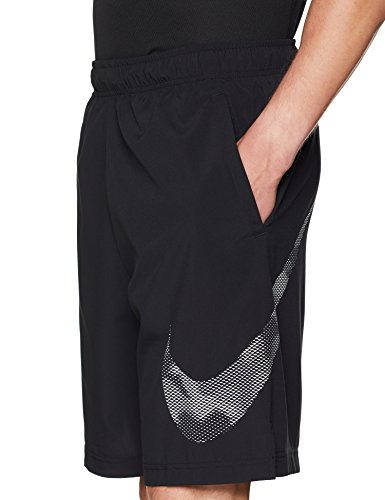 NIKE Flex Pantalones Cortos De Entrenamiento para niño, Verano, Hombre, Color Negro, tamaño Small