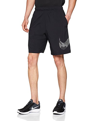 NIKE Flex Pantalones Cortos De Entrenamiento para niño, Verano, Hombre, Color Negro, tamaño Small