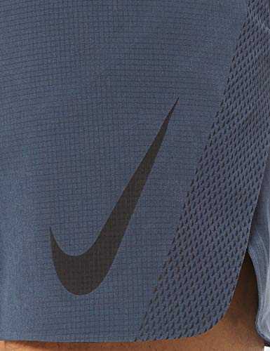 NIKE Flex Repel 3.0 Pantalones Cortos, otoño/Invierno, Hombre, Color Thunder Blue/Hyper Crimson/Black, tamaño Medium