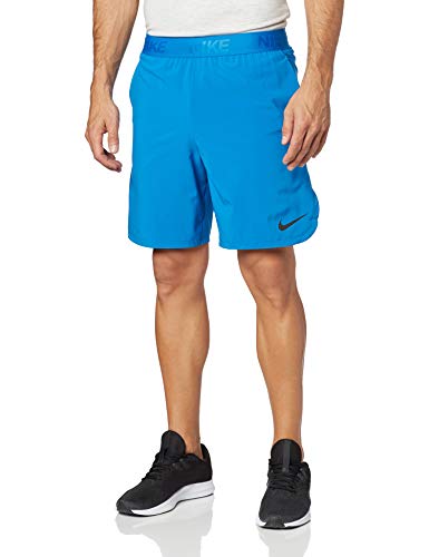 NIKE FLX Vent MAX 2.0 Pantalones Cortos de Deporte, Hombre, Battle Blue/(Black), S