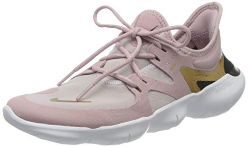 Nike Free RN 5.0, Zapatillas de Running para Mujer, Morado (Plum Chalk/Metallic Gold-Plati 501), 39 EU