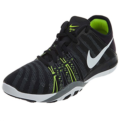 Nike Free TR 6 - Zapatillas de running para mujer, color negro, blanco y amarillo, color, talla 7