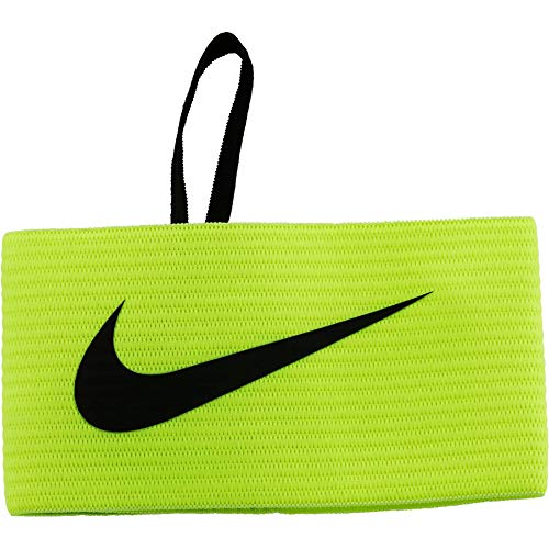 NIKE Futbol Arm Band 2.0 Cinta, Hombre, Multicolor (Volt/Negro), Talla Única