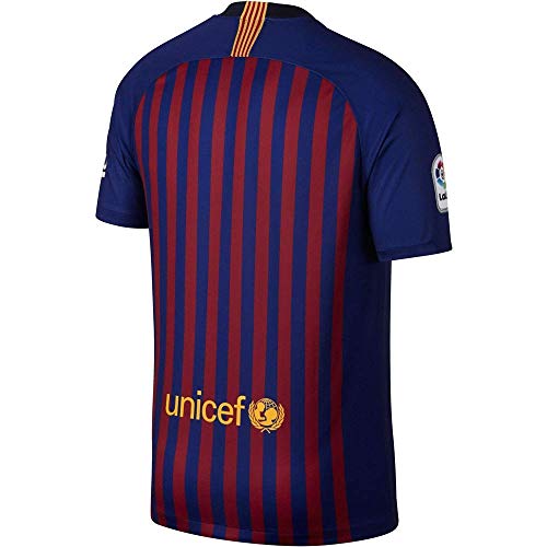 Nike Fútbol Club Barcelona Camiseta, Hombre, Azul/Rojo, S