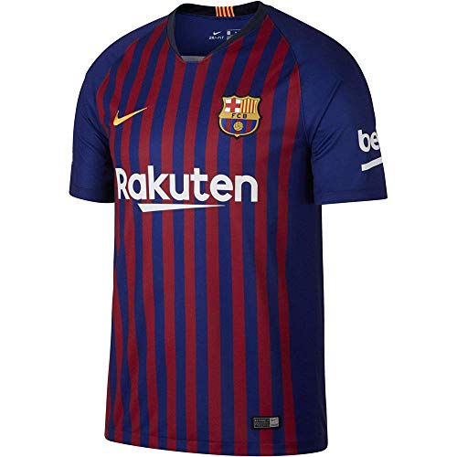 Nike Fútbol Club Barcelona Camiseta, Hombre, Azul/Rojo, S