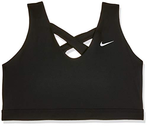 NIKE Indy Light Bra Sujetador de Deporte, Mujer, Black/(White), XS