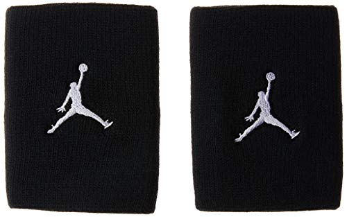 NIKE Jordan Muñequera, Unisex Adulto, Negro, Talla Única