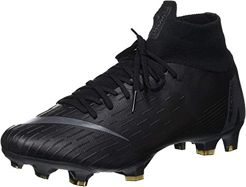 Nike JR Superfly 6 Academy GS FG/MG, Zapatillas de Fútbol Unisex Niños, Negro (Black/Black 001), 32 EU