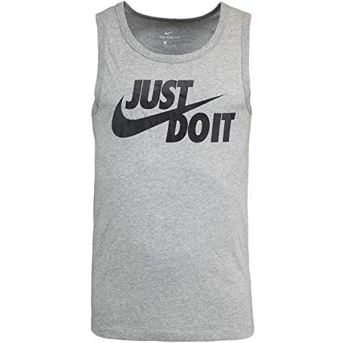 Nike Just Do it Tank - Camiseta de tirantes gris oscuro. S