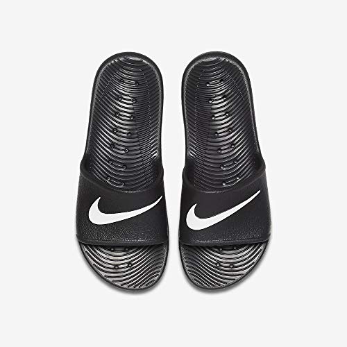 Nike Kawa Shower, Zapatos de Playa y Piscina para Hombre, Negro (Black/White), 38.5 EU