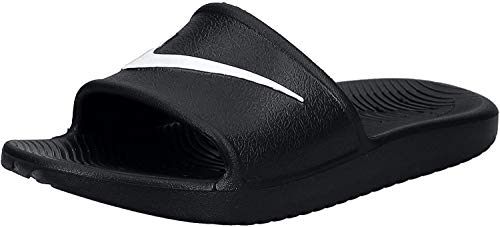 Nike Kawa Shower, Zapatos de Playa y Piscina para Hombre, Negro (Black/White), 38.5 EU