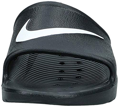 Nike Kawa Shower, Zapatos de Playa y Piscina para Hombre, Negro (Black/White), 38.5 EU