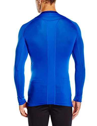 NIKE Long Sleeve Pro Cool Compression Camiseta de Manga Larga de Compresión, Hombre, Azul Real/Blanco (Royal Juego), 2XL