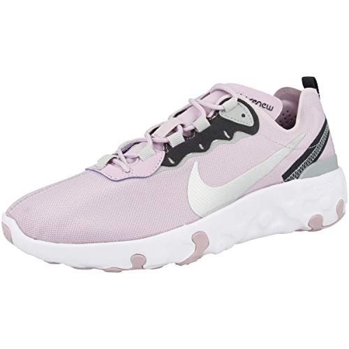 Nike Low Renew Element 55 (GS) - Zapatillas deportivas infantiles unisex, color Morado, talla 36.5 EU