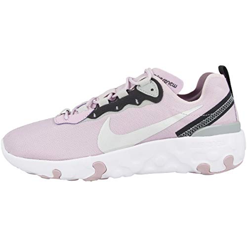 Nike Low Renew Element 55 (GS) - Zapatillas deportivas infantiles unisex, color Morado, talla 36.5 EU