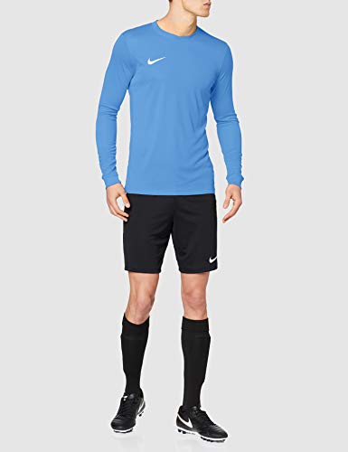 Nike LS Park Vi JSY Camiseta de Manga Larga, Hombre, Azul (University Blue/White), M